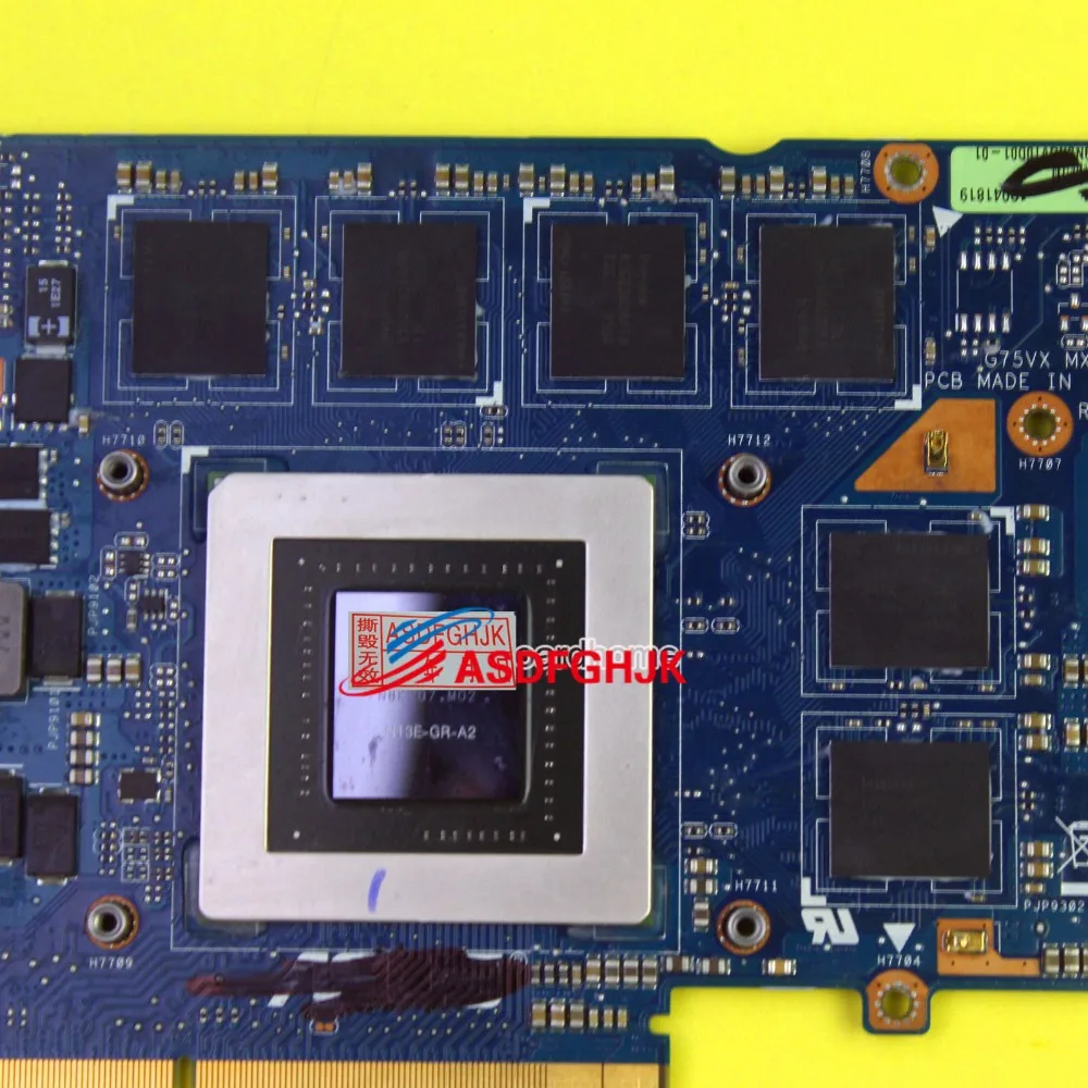  Original N13E-GR-A2 Video Card FOR Asus G75VX REV 2.0 VGA DDR5 GTX 670M 3GB Graphic Card