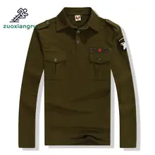 Американская Дивизионная футболка, Мужская хлопковая футболка с длинными рукавами для фанатов армии, Специальная мужская футболка с длинными рукавами для походов