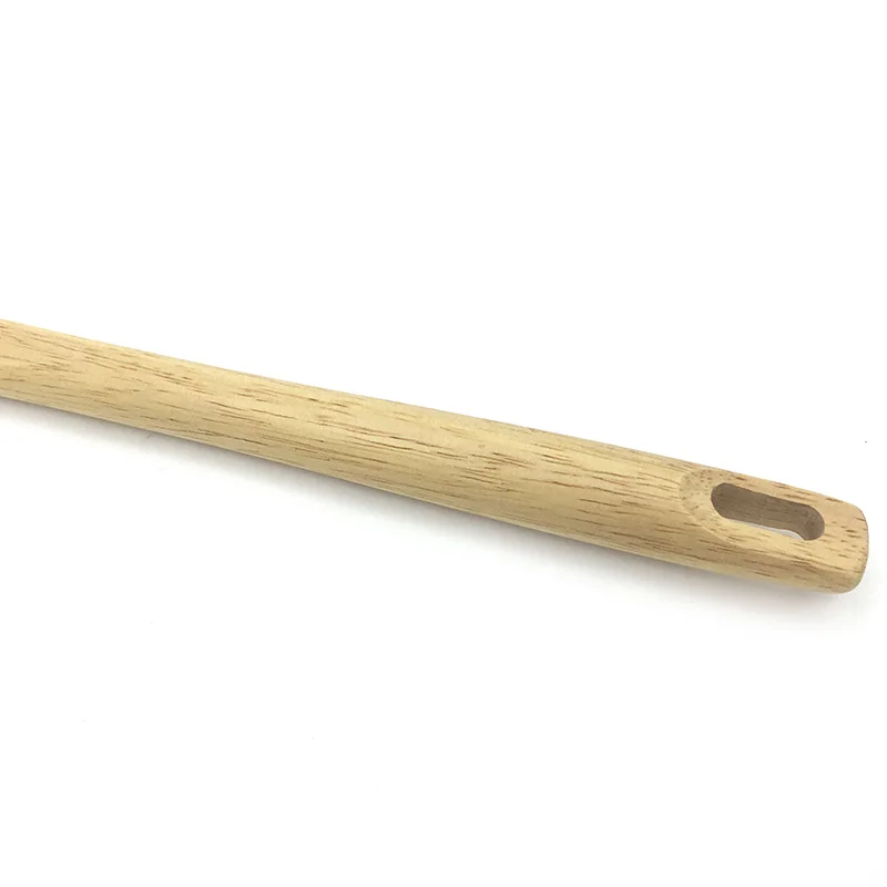 Silicone brush wood handle  (1)