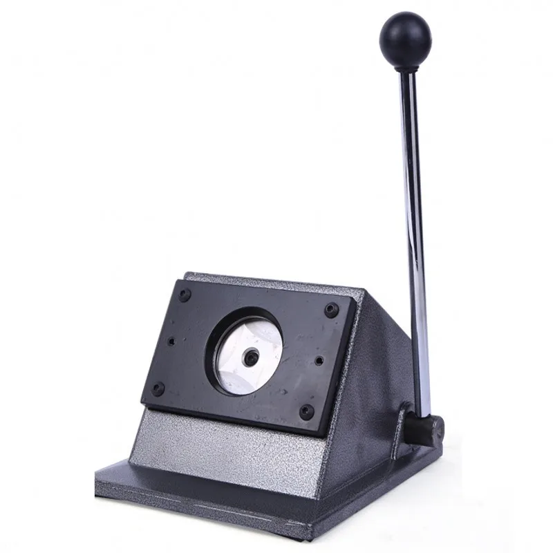 70mm badge making circle cutter round shape paper cutting machinein