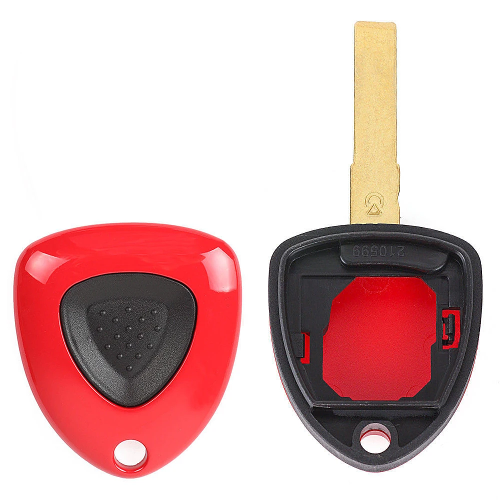 KEYECU for Ferrari F430 2005 2006 2007 2008 2009 Replacement Remote Car Key Shell Case Fob Housing Cover 1 Button KEYECU for Ferrari F430 2005 2006 2007 2008 2009 Replacement Remote Car Key Shell Case Fob Housing Cover 1 Button