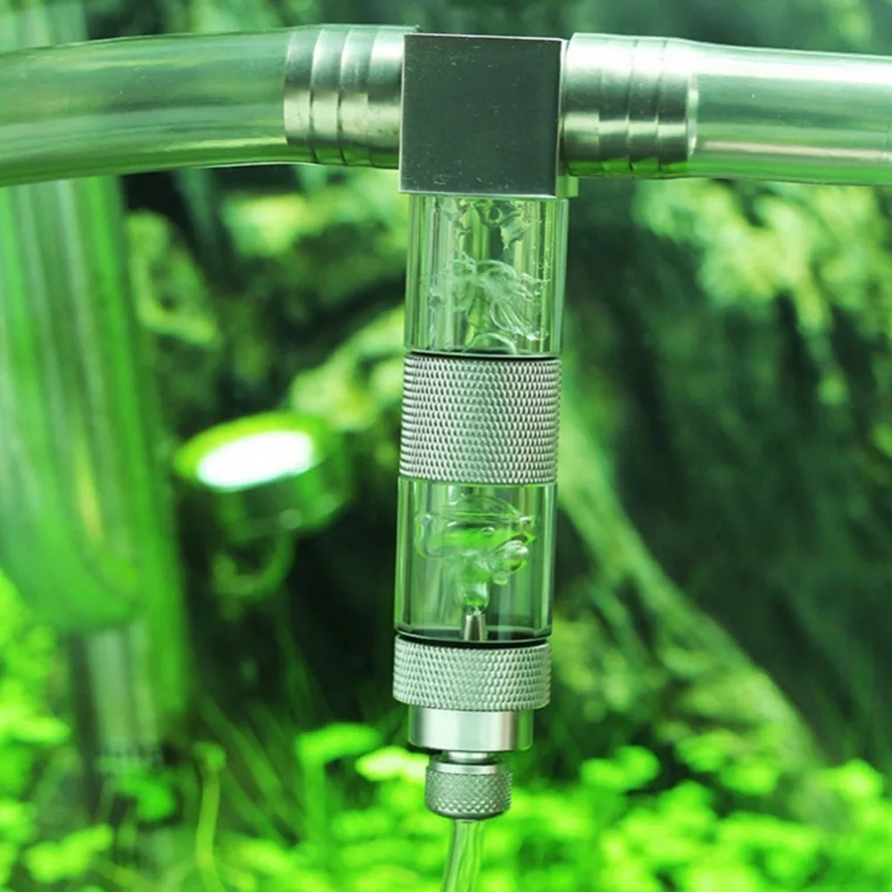 

Stainless Steel External U-Tubes Bend CO2 Diffuser Aquarium Tank Carbon Dioxide Atomizer Regulator Reactor Generator Kit