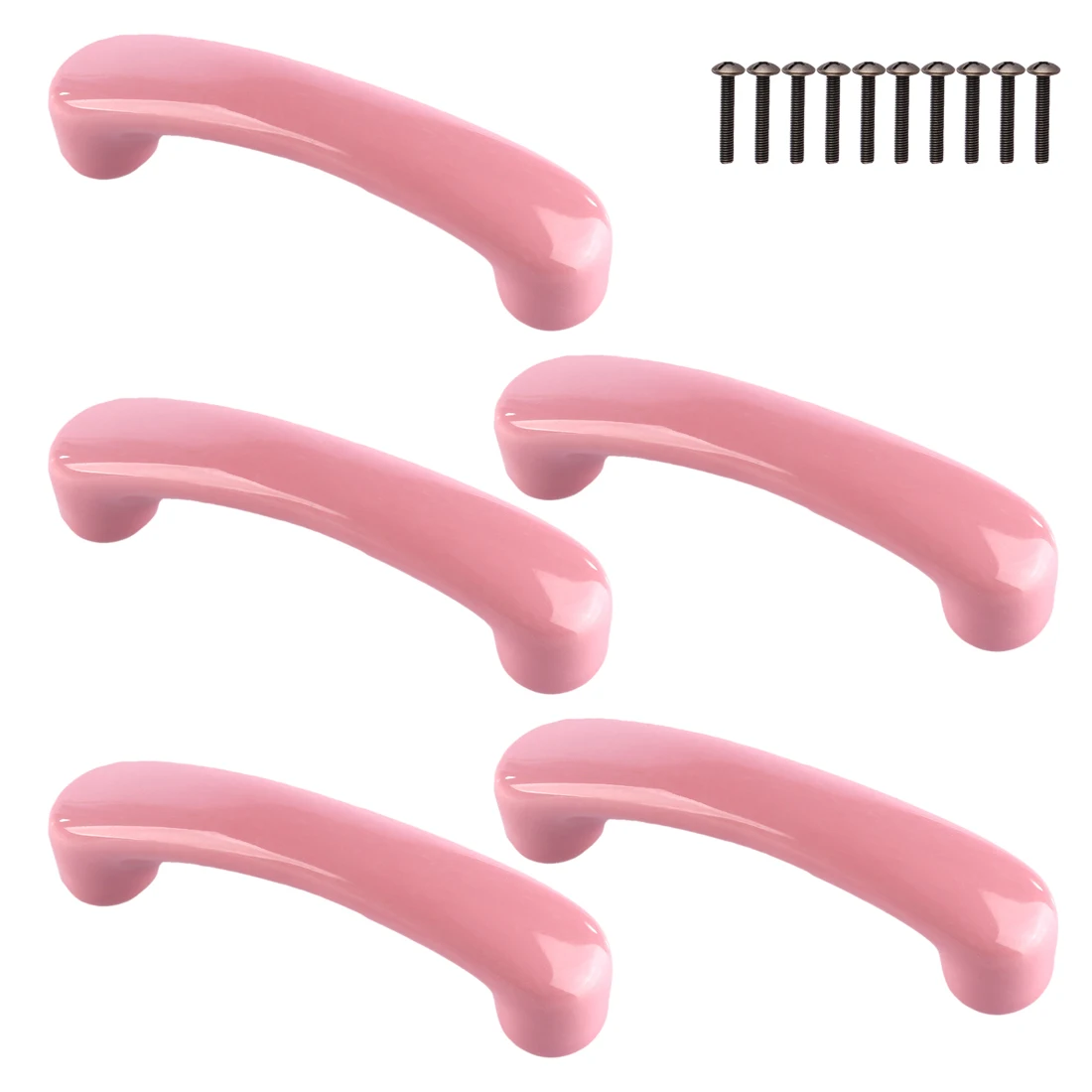 5 قطع مجموعة السيراميك قطاع على شكل مقبض الملعب الصف 76 ملليمتر الإبداعية الباب الأطفال مجلس الوزراء مقبض ل مجلس الوزراء درج خزانة الباب