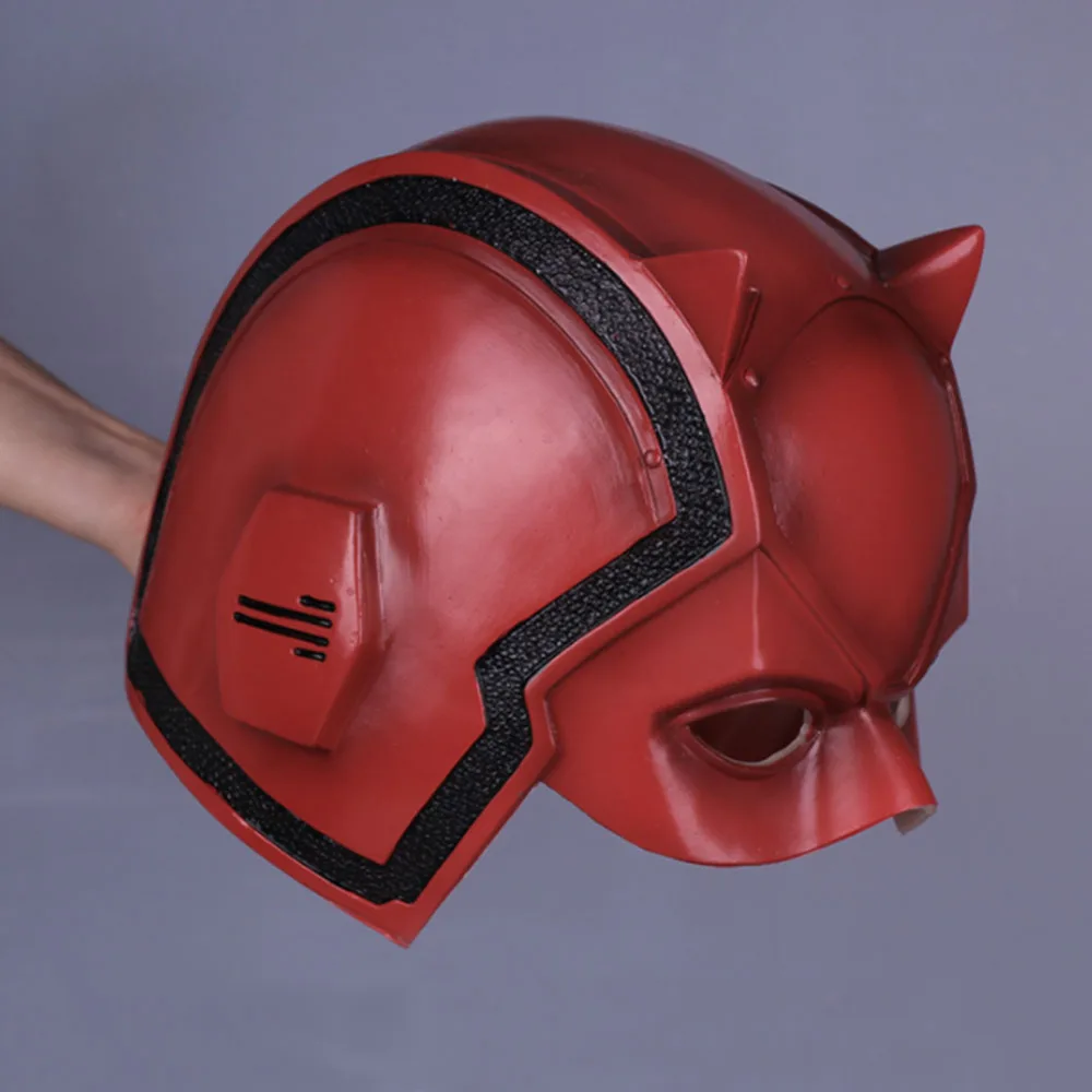 Маска Сорвиголовы Marvel Хэллоуин косплей мvel мvtт мертдок шлемы реквизит Полулицо