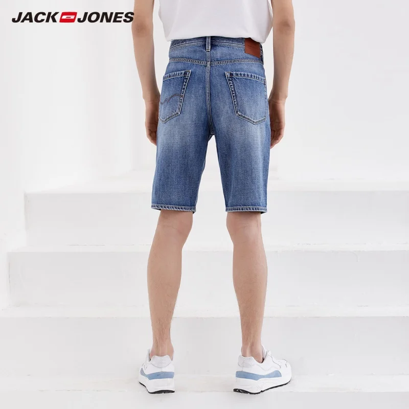 Skup Jack Jones męskie spodenki jeansowe do kolan 100% bawełna | 219243502