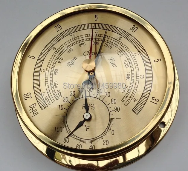 barometer thermometer hygrometer in one for marinein Pressure Gauges
