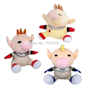 

New Anime Soft Cute Captain Louie & Olimar Plush Doll from Pikmin 2 Stuffed Kids Children Toys Gift 6-8 Inch