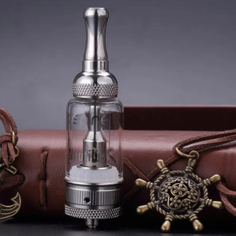 Authentieke Aspire Nautilus Tank BVC Luchtstroom Verstelbare Pyrex Glas Clear Cartomizer Clearomizer met BVC Spoel hoofd en 5 ml Tank