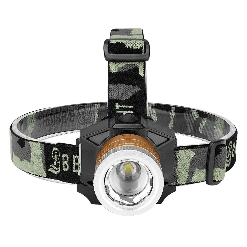 

USB Rechargeable LED Headlamp T6 Headlight Flashlight Waterproof For Outdoor Hunting Cycling Durable #4J28
