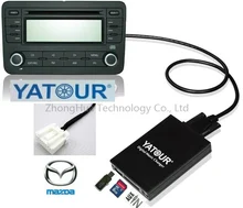 Yatour YTM06 Car Audio Digital Music changer for Mazda 2/3/6 Tribute RX8 CX7 MPV interface MP3 USB SD AUX Stereo Adapter