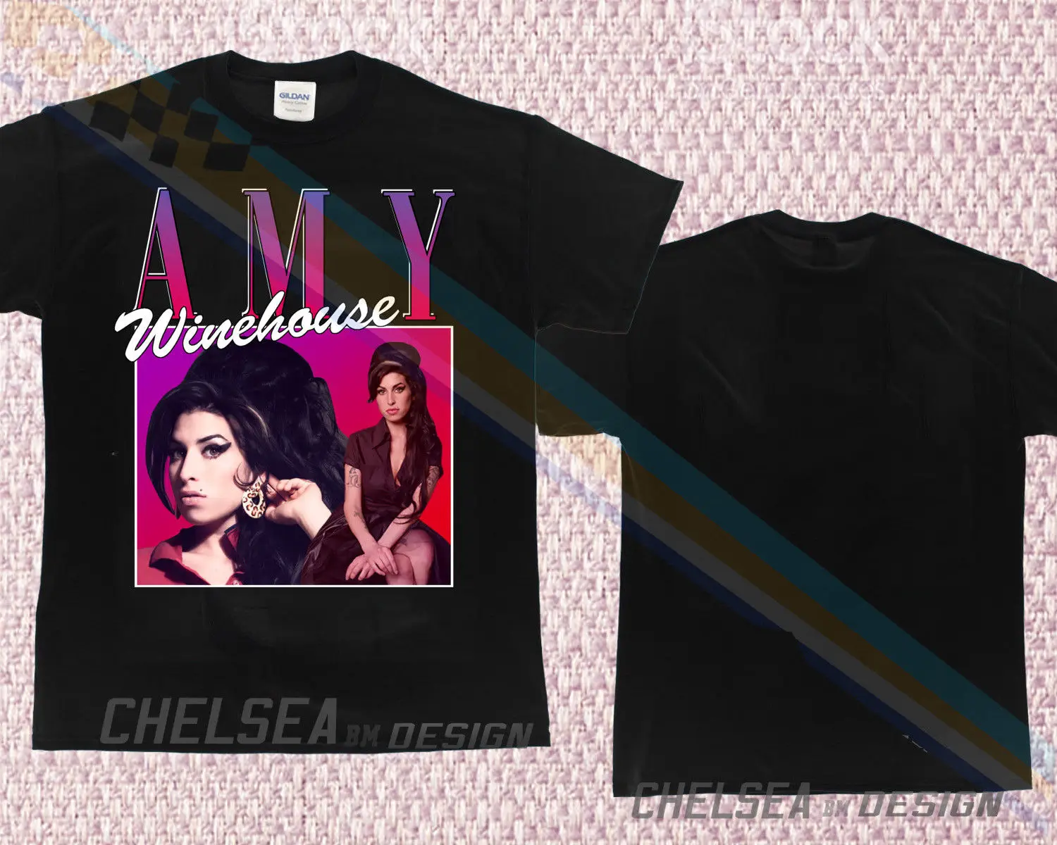 Amy Winehouse T shirt Merchandise Tur 