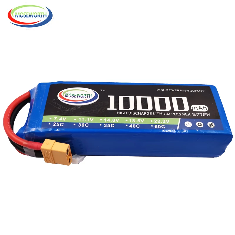 RC Drone LiPo батарея 10000mAh 35C 3S 11,1 V для RC вертолет Квадрокоптер самолет автомобиль Лодка Грузовик 3S RC батареи LiPo 11,1 V 10Ah