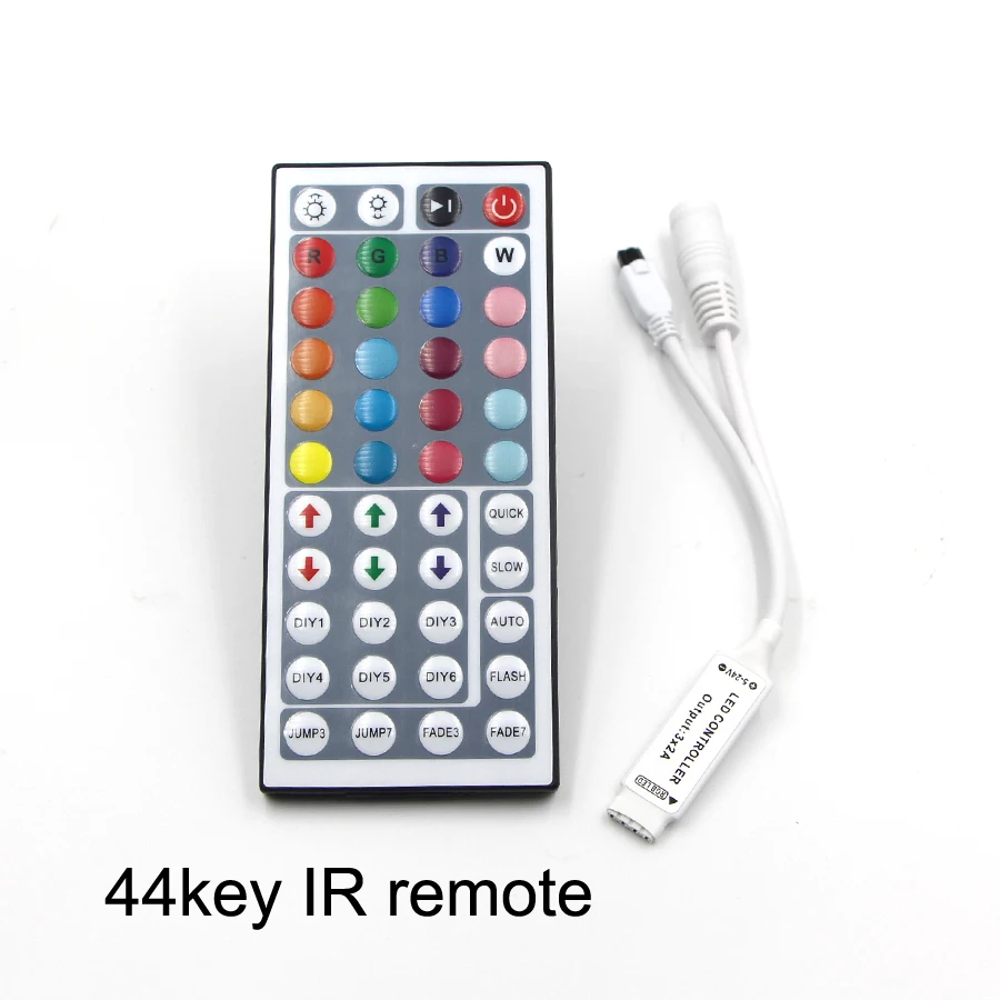 Контроллер USB DC 5V 12V 24V беспроводной пульт дистанционного управления Диммер Мини