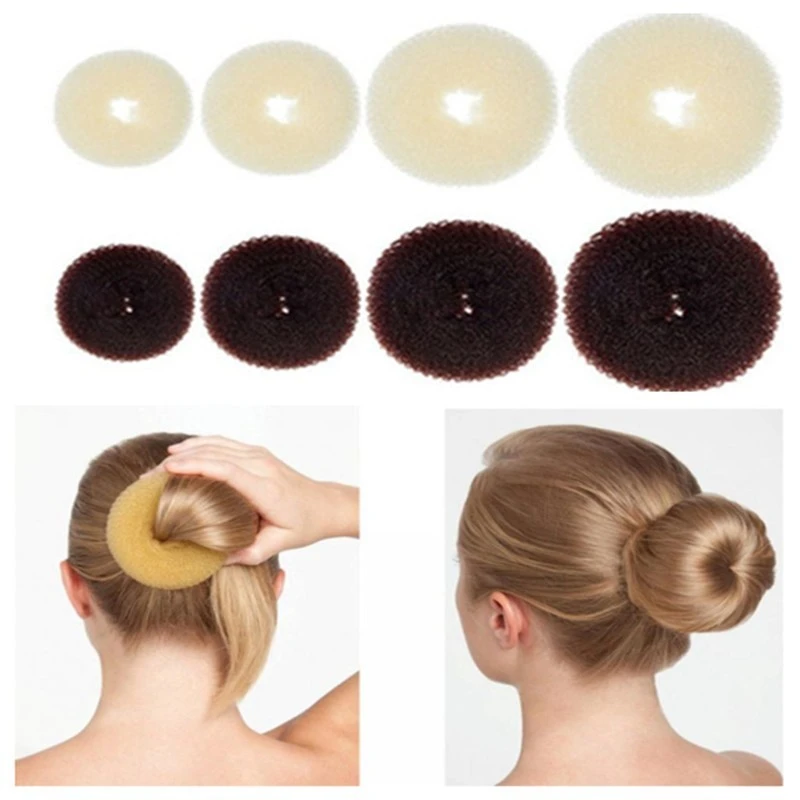 Knot Maker Donut Magic Sponge Gemakkelijk Grote Ring Hair Styling Gereedschap Accessoires Voor Meisjes Groothandel Haar Donut Braider|Vlechters| - AliExpress
