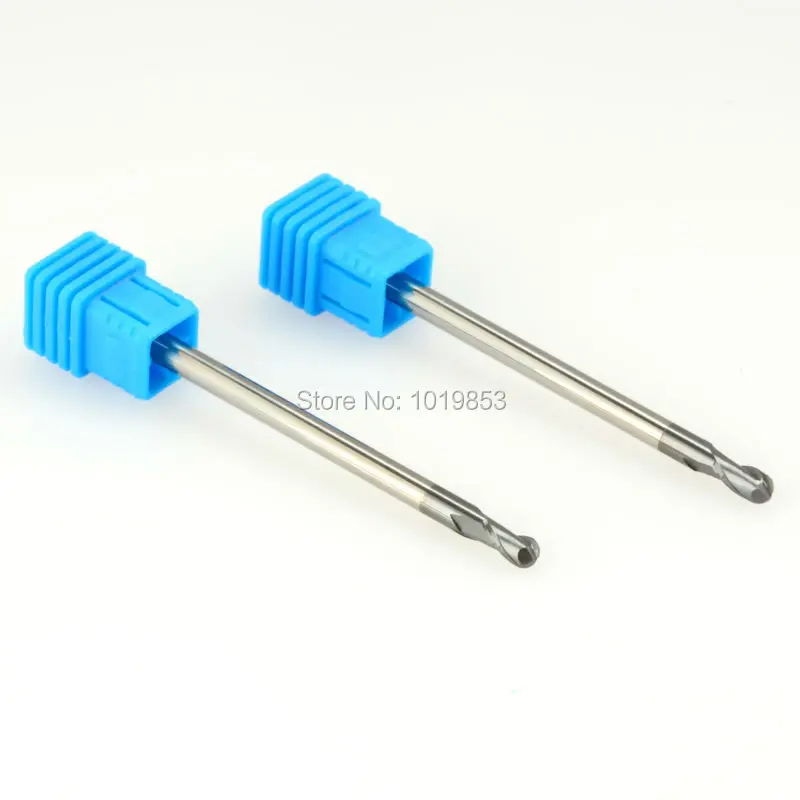 

SLONS S200-R1.5X3X75L HRC50 solid BALL NOSE tungsten carbide end mill for CNC machine