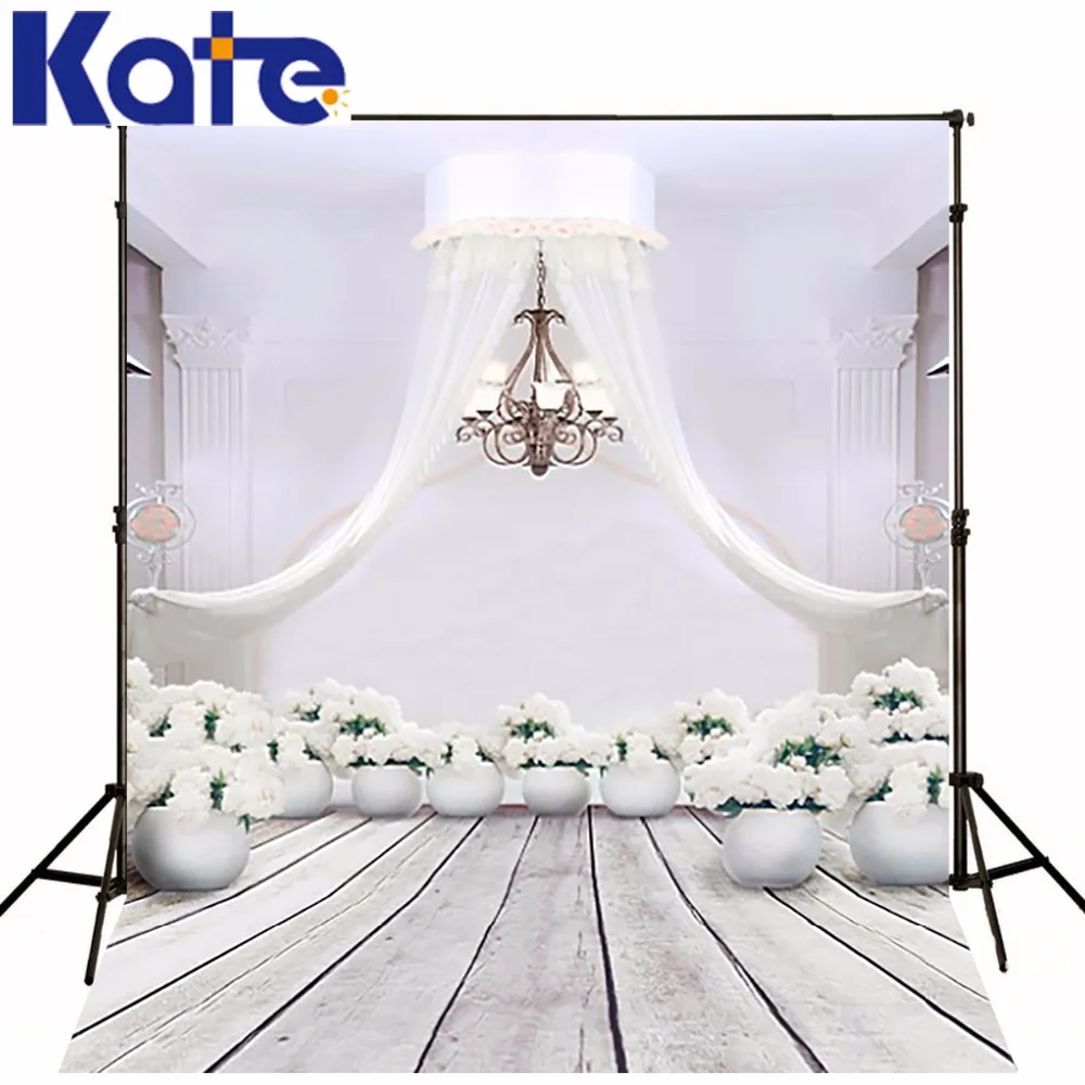

300Cm*200Cm(About 10Ft*6.5Ft)T Background White Flowers Curtain Photography Backdropsthick Cloth Photography Backdrop 3149 Lk