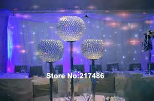 

flower bowl top crystal candelabras,crystals table wedding centerpieces