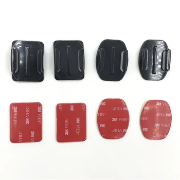 

For Go pro Accessories Sticker Flat Curved Adhesive VHB Mount surfboard surfaced helmets for GoPro HD Hero 3+ 4 for Xiaomi Yi