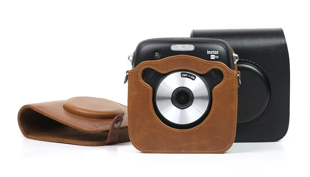 FUJIFILM Instax SQUARE SQ10 камера из искусственной кожи Сумка Чехол винтажный плечевой