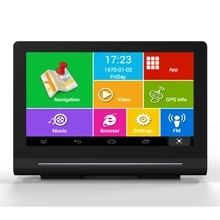 

7" HD Car GPS Navigation System for Car Trucks Sat Navi GPS Navigator with Camera Loop Recording Free Maps Lifelong Update