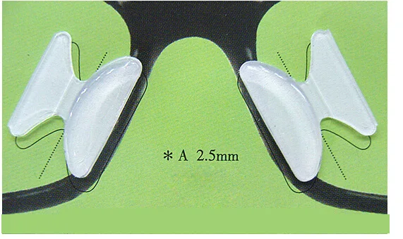 

10 pairs of eyeglass silicone anti-slip nose pad