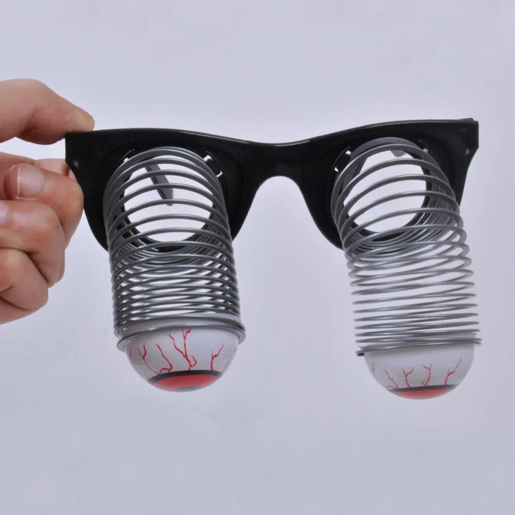 4Pcs/lots Prank Toys Novelty Eyes Out Glasses Toys Kids Tricky Party