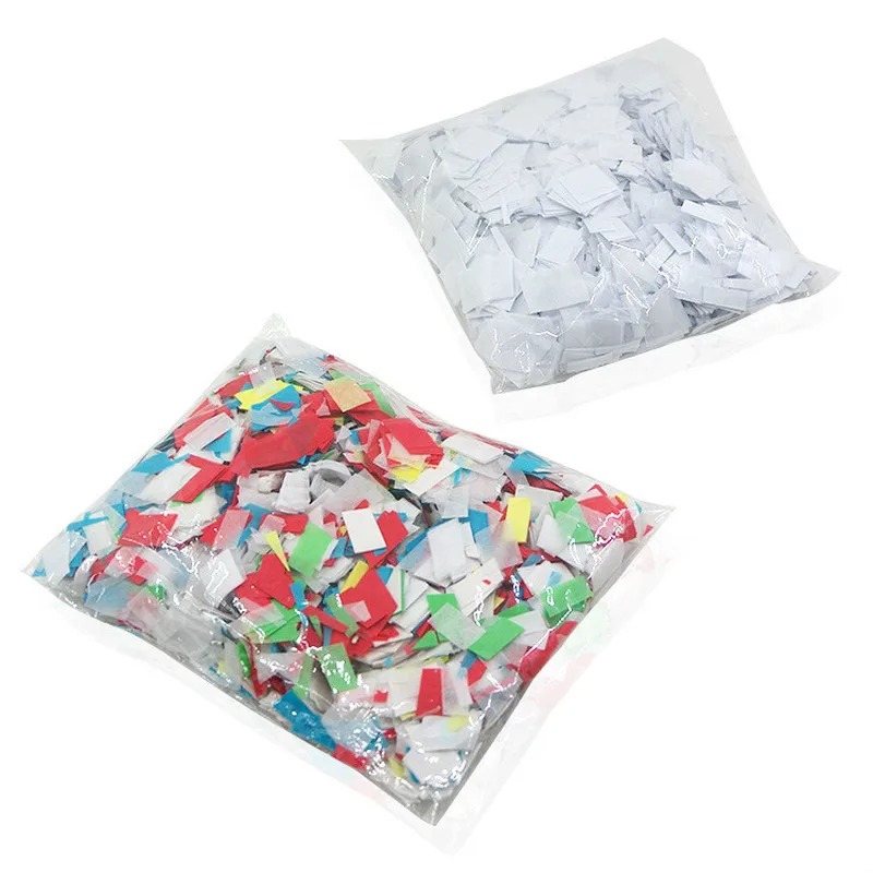 

12PCS/lot Colorful Snowflakes Paper Snow Storm Paper Magic Trick Paper Show Magic Tricks Props White Color Multi Color