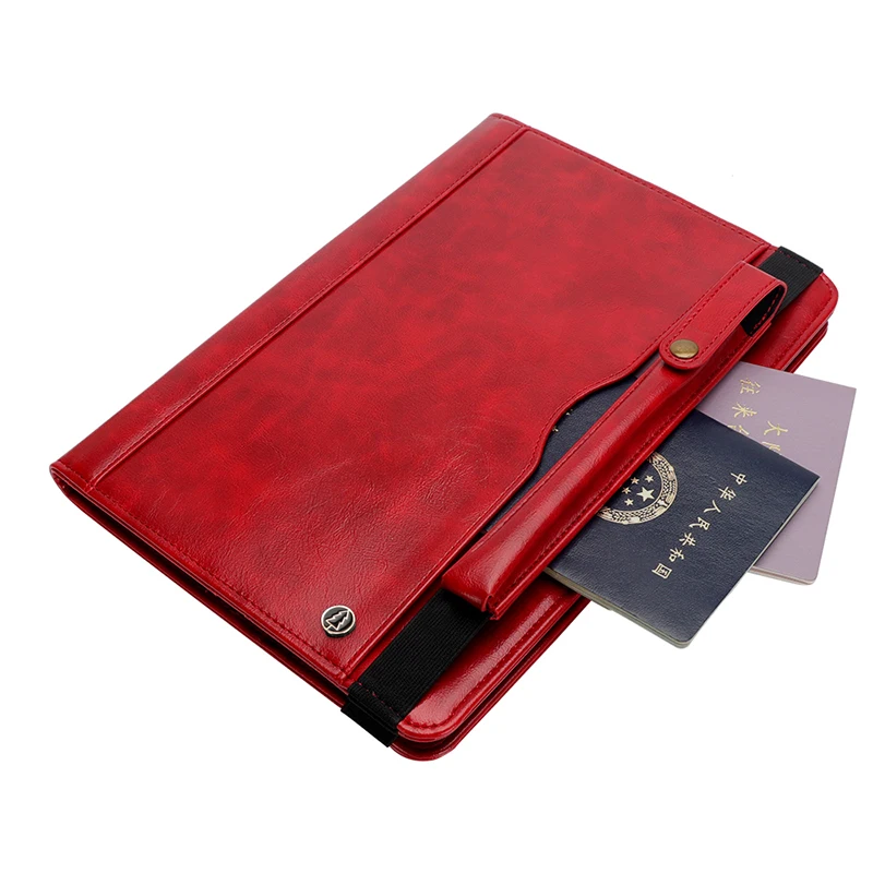 Case for Samsung Galaxy Tab S3 9.7'' SM-T820 T825 With Pen Holder PU Leather Wallet Card Slots Tablet Folio Case Stand Cover (59)