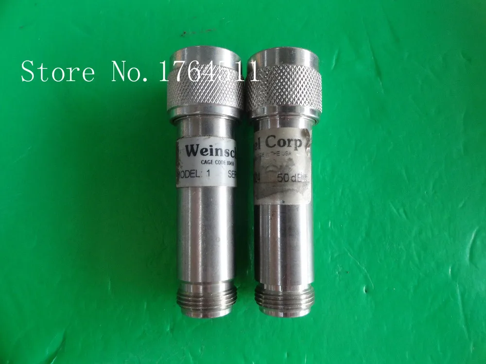 

[BELLA] WEINSCHEL 1-50 DC-12.4GHz 50dB 5W N coaxial fixed attenuator
