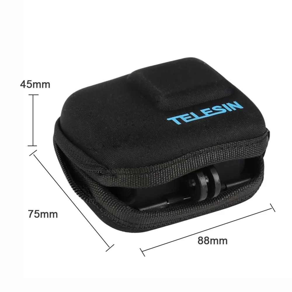 TELESIN-Portable-Mini-Storage-Bag-Protective-Case-for-Sports-Action-Camera-GoPro-Hero-5-Hero-6-Hero-(2022)-Camera-Accessories