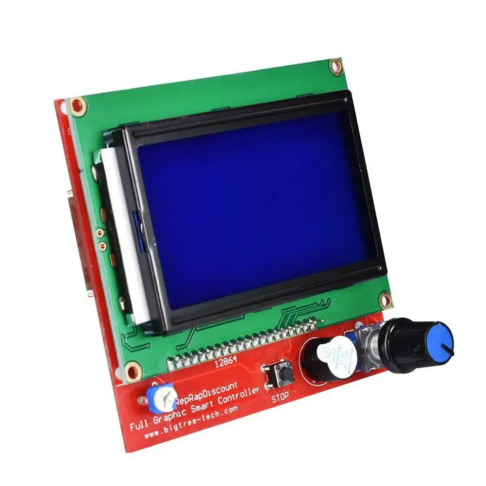 Графический смарт контроллер ЖК дисплей для RAMPS 1 4 RepRap 3D Printer Electronics (12864 Дисплей с SD