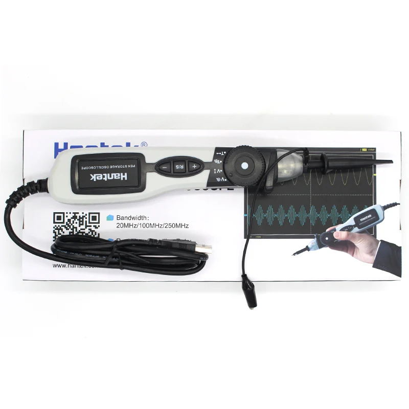 Hantek Digital Oscilloscope PSO2020 Portable Pen type Storage Handheld Oscilocopio USB PC 1 Channel 20Mhz Diagnostic-tool (3)