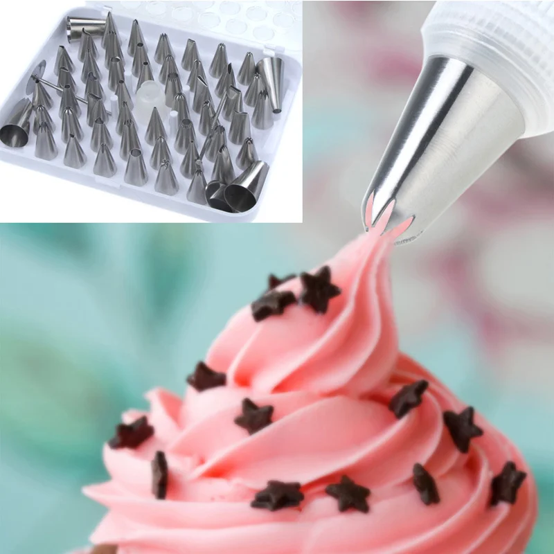 Buy 52pcs Icing Piping Nozzles Cooking Tools Kitchen