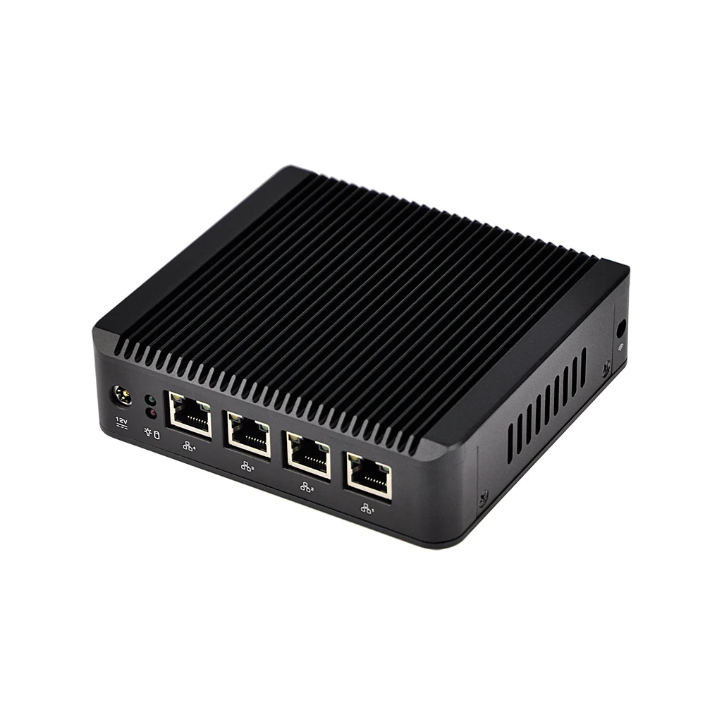 Мини ПК Qotom Barebone Nano Itx J1900 4 мини компьютер intel lan сервер pfsense Linux Ubuntu