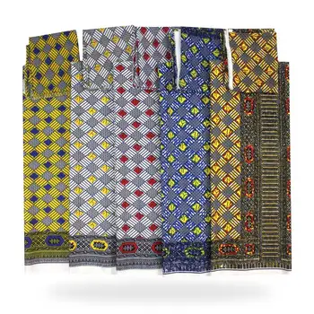 

New Fashion African Wax Prints Sation Silk Fabric Dress Fabric silk for fashion clothes!many colors 4+2 yards/lot ! f96-21