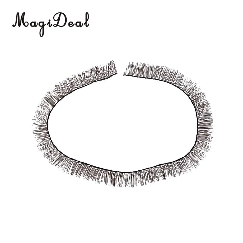 MagiDeal 1Pc Cute Charming BJD Dolls Big Pretty Eye Make Up Eyelashes Strip for Party Dancing Show Stage Acce Children Girl Toy