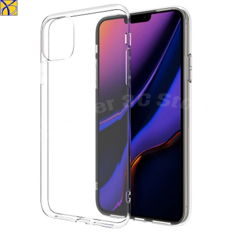 Новый прозрачный Силиконовый ТПУ мягкий чехол для iphone 11 Pro Max XI Xs 8 7 6S Plus Тонкий