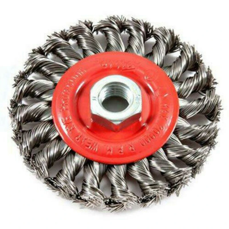 100 мм/115 мм/125 мм щетки колеса провода колеса чашки для очистки металла удаления ржавчины шлифования