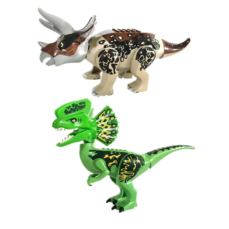 2 шт. мир Юрского периода большой размер Carnotaurus Indominus I Rex велоцираптор Динозавр