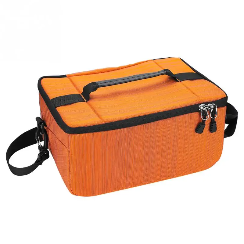 

Orange Waterproof Protector Photography Camera Carry Bag Insert Partition Dividers Case Fit DSLR SLR Lens Canon Nikon Sony