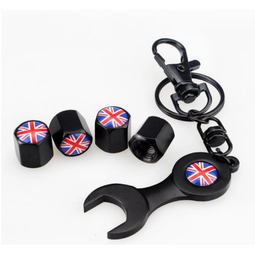 4 шт. колесо колпачки для золотника& 1 шт. ключ, дюймовый стандарт пыли ...