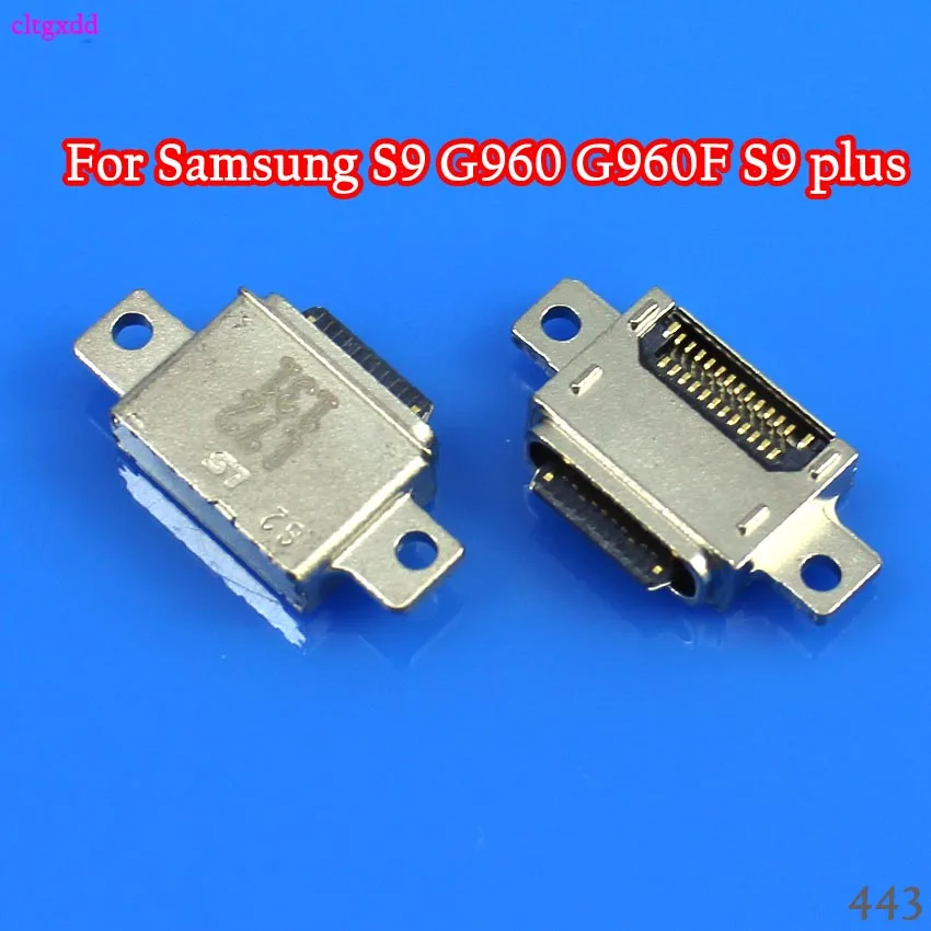 Cltgxdd 10 шт./лот для Samsung S9 G960 G960F plus G965 G965F USB разъем зарядки док станция гнездовой