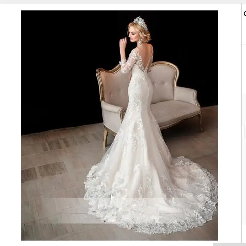 2017 Off Shoulder Luxury Vintage Long Sleeve Lace Wedding Gowns 2017 Off Shoulder Luxury Vintage Long Sleeve Lace Wedding Gowns Mermaid Open Back Greek Style Bridal Dresses In From Weddings Events On