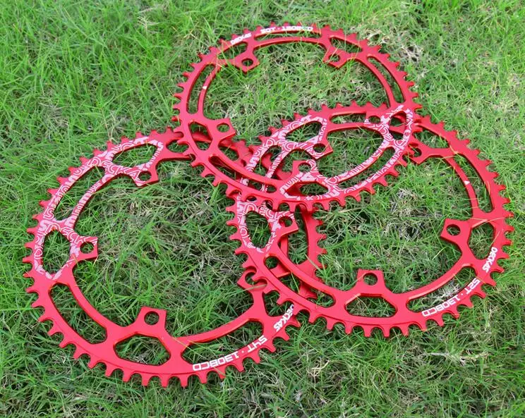 DECKAS Round 130BCD 50T/52T/54T/56T/58T Cycling Chainring MTB Bike Chainwheel Crankset Tooth Plate BCD 130mm