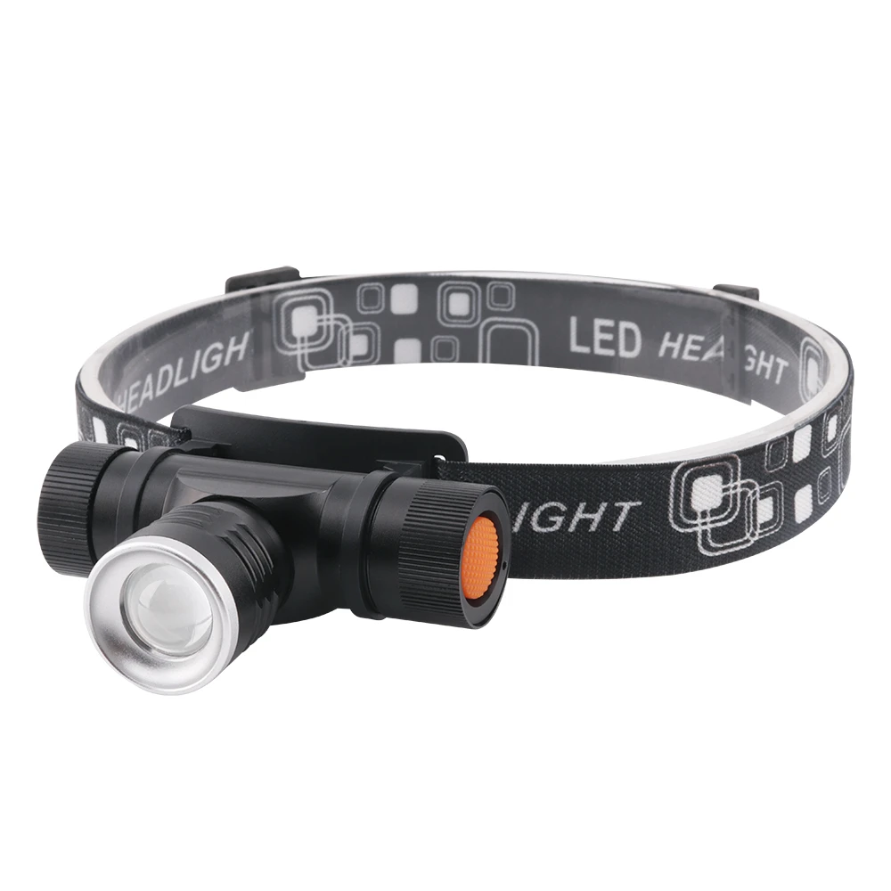 Налобный фонарь BORUiT T6 светодиодный 18650 лм 3 режима|led headlamp|head torchzoom headlight |