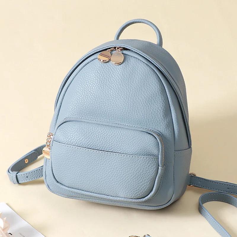 Women 2018 Cute Backpack For Teenagers Girls Preppy School Bag Mini BackPack PU Leather Kawaii ...