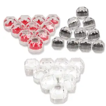 

JOCESTYLE 10 Pcs/sets Storage Display Organizer Acrylic Portable Jewelry Box Earrings Rings Watch Storage Case Wholesale