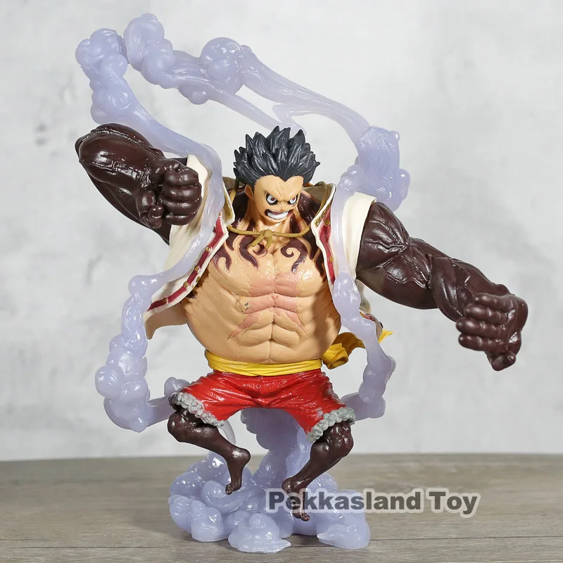 Слитная обезьянка D Luffy король художника бандо человек в связке ПВХ фигурка