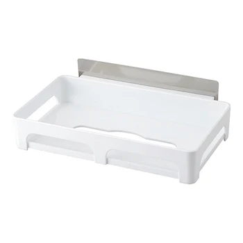 

Multifunctional extraction type strong non stick paper towel storage rack 27*15.9*5cm