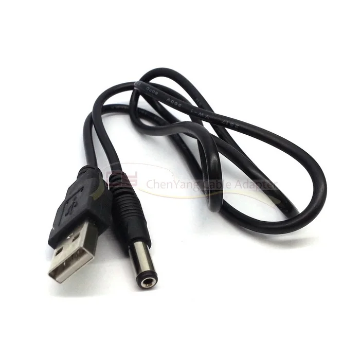 3 шт./80 см USB 2 0 A Тип папа 5 мм DC разъем питания баррель в кабель |